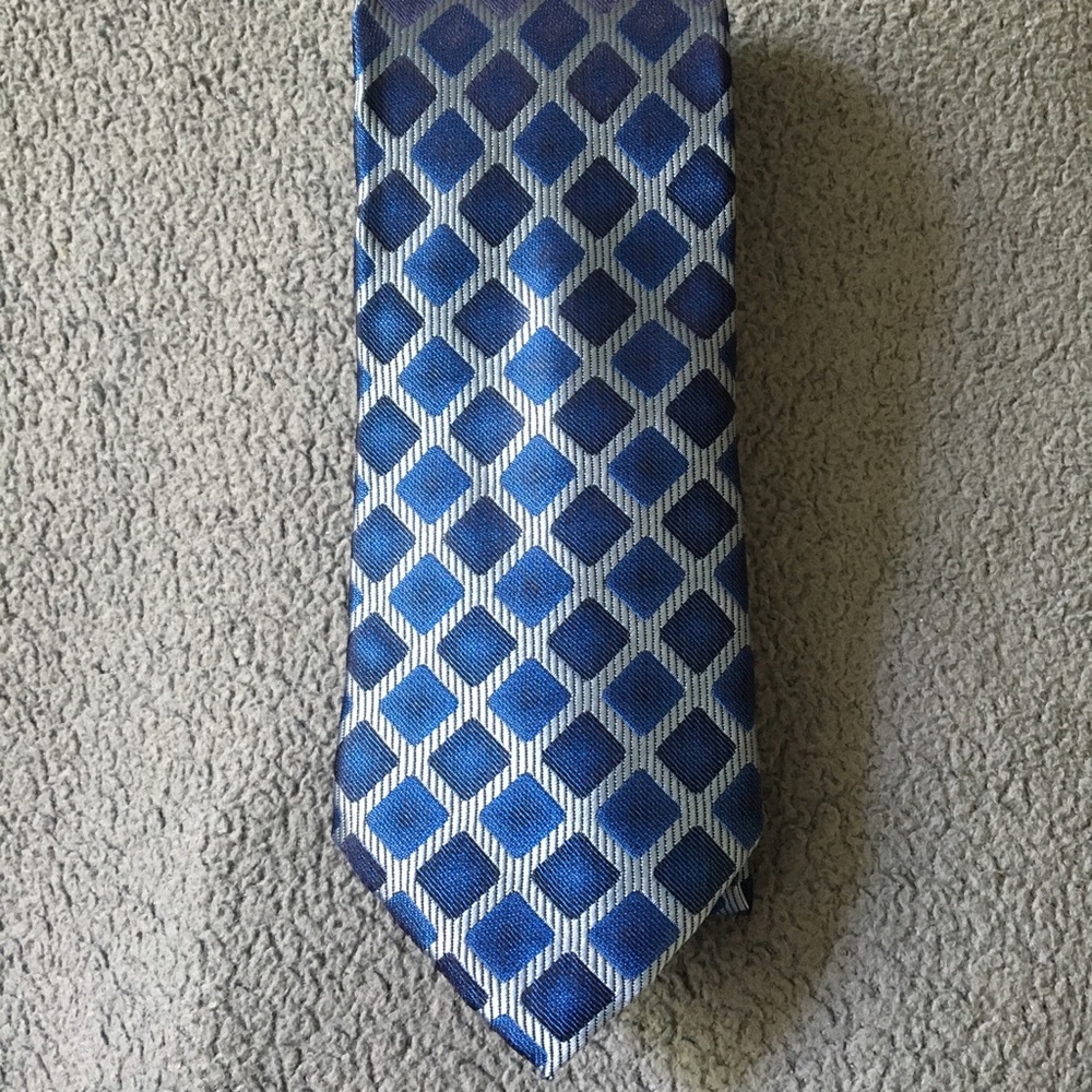 Beautiful blue tie